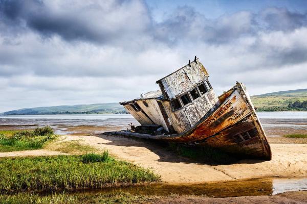 Tomales Bay Shipwreck - Point Reyes National Seashore